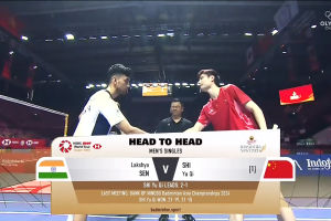 2025年 印尼公开赛 R32 男单 拉克什亚·森[印度] vs [中国]石宇奇