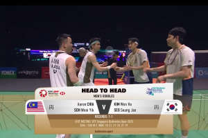 2026年 马来西亚公开赛 F 男双 谢定峰&苏伟译[马来西亚] vs [韩国]金元昊&徐承宰