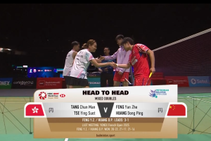 2026年 马来西亚公开赛 SF 混双 邓俊文&谢影雪[中国香港] vs [中国]冯彦哲&黄东萍