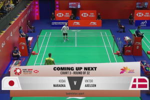 2025年 李宁香港公开赛 R32 男单 奈良冈功大[日本] vs [丹麦]安赛龙