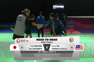 2026年 印度公开赛 SF 女双 福岛由纪&松本麻佑[日本] vs [马来西亚]陈康乐&蒂娜·穆拉利塔兰