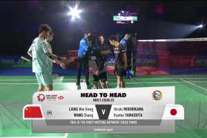 2026年 印度公开赛 F 男双 梁伟铿&王昶[中国] vs [日本]绿川大辉&山下恭平