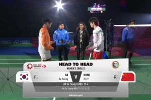 2026年 印度公开赛 F 女单 安洗莹[韩国] vs [中国]王祉怡