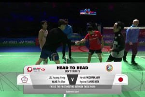 2026年 印度公开赛 QF 男双 刘广珩&杨博涵[中国台北] vs [日本]绿川大辉&山下恭平