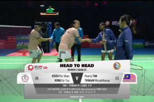 2026年 印度公开赛 QF 女双 谢沛珊&洪恩慈[中国台北] vs [马来西亚]陈康乐&蒂娜·穆拉利塔兰
