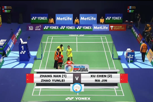 2014年 香港公开赛 F 混双 张楠&赵云蕾[中国] vs [中国]徐晨&马晋