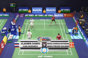 2014年 香港公开赛 QF 男双 弗拉基米尔·伊万诺夫&伊万·索松诺夫[俄罗斯] vs [丹麦]马德斯·康拉德-彼德森&马德斯·皮勒尔·科尔丁