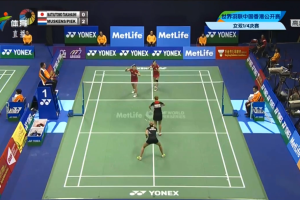 2014年 香港公开赛 女双 QF 松友美佐纪&高桥礼华[日本] vs [荷兰]穆斯肯斯&皮克
