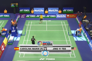 2014年 香港公开赛 QF 女单 卡罗琳娜·马林·马丁[西班牙] vs [马来西亚]郑清亿