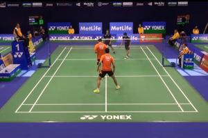 2014年 香港公开赛 R16 男双 柴飚&洪炜[中国] vs [日本]数野健太&山田和司