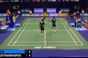 2014年 香港公开赛 R16 男双 李胜木&蔡佳欣[中国台北] vs [泰国]玛尼蓬·宗集&尼迪蓬·潘普佩克