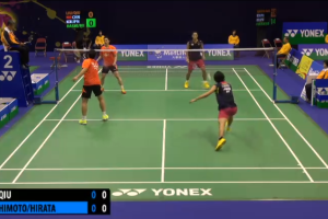 2014年 香港公开赛 R16 男双 刘小龙&邱子瀚[中国] vs [日本]桥本博且&平田典靖