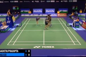 2014年 香港公开赛 R16 女双 阿普萨西·普特里·莱斯塔里&维塔·玛丽莎[印尼] vs [韩国]张艺娜&李绍希