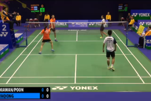2014年 香港公开赛 R16 混双 陈润龙&潘乐恩[中国香港] vs [中国]鲁恺&黄雅琼
