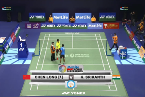 2014年 香港公开赛 SF 男单 谌龙[中国] vs [印度]斯里坎特·基达姆比