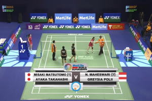 2014年 香港公开赛 SF 女双 松友美佐纪&高桥礼华[日本] vs [印尼]尼蒂娅·克里欣达·马赫斯瓦里&格雷西亚·波利