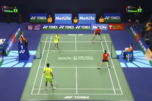 2014年 香港公开赛 SF 混双 鲁恺&黄雅琼[中国] vs [中国]徐晨&马晋