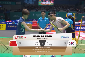 2025年 中国公开赛 QF 女单 陈雨菲[中国] vs [韩国]安洗莹
