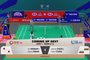 2025年 中国公开赛 R32 女双 广上瑠依&保原彩夏[日本] vs [保加利亚]加夫列拉&斯蒂法妮