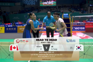 2025年 中国公开赛 R32 女单 李文珊[加拿大] vs [韩国]安洗莹