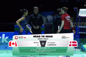 2025年 瑞士公开赛 SF 女单 李文珊[加拿大] vs [丹麦]莱恩·霍伊马克·杰克斯菲德