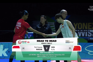 2025年 瑞士公开赛 SF 女单 瓦尔达尼[印尼] vs [中国]陈雨菲