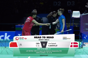 2025年 瑞士公开赛 F 女单 陈雨菲[中国] vs [丹麦]莱恩·霍伊马克·杰克斯菲德