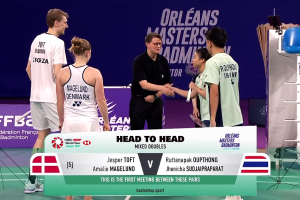2025年 奥尔良大师赛 SF 混双 杰斯帕·托夫特&艾米丽·麦格兰德[丹麦] vs [泰国]鲁塔纳帕克·欧普通&杰尼查·苏杰帕拉特