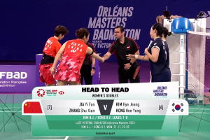 2025年 奥尔良大师赛 SF 女双 贾一凡&张殊贤[中国] vs [韩国]金慧贞&孔熙容
