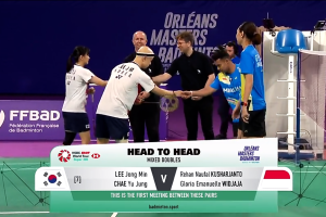 2025年 奥尔良大师赛 SF 混双 李钟民&蔡侑玎[韩国] vs [印尼]雷汉·诺法勒·库沙扬托&格罗里亚·埃马努埃莱·维德佳佳