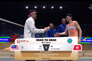 2025年 全英公开赛 R32 男单 李梓嘉[马来西亚] vs [中国香港]伍家朗