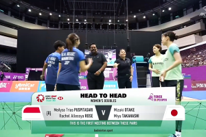 2025年 台北公开赛 SF 女双 梅丽莎·普斯皮塔·萨里&瑞秋·阿莱西娅·罗斯[印尼] vs [日本]大竹望月&高桥美优