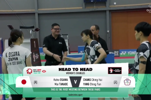 2025年 加拿大公开赛 SF 大泽佳步&田部真唯[日本] vs [中国台北]张净惠&杨景惇