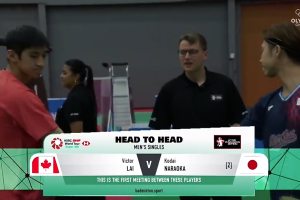 2025年 加拿大公开赛 SF 男单 赖浩俊[加拿大] vs [日本]奈良冈功大