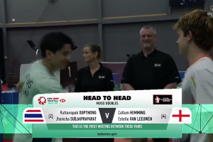 2025年 加拿大公开赛 SF 混双 鲁塔纳帕克·欧普通&杰尼查·苏杰帕拉特[泰国] vs [英格兰]卡勒姆·亨明&埃斯特尔