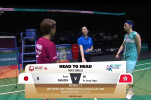 2025年 马来西亚公开赛 QF 男单 奈良冈功大[日本] vs [中国香港]伍家朗