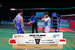 2025年 马来西亚公开赛 QF 女双 贾一凡&张殊贤[中国] vs [印尼]兰尼·特里亚·马亚萨里&茜蒂·法迪亚·席尔瓦·拉马丹蒂