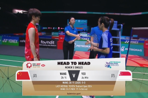 2025年 马来西亚公开赛 QF 女单 王祉怡[中国] vs [新加坡]杨佳敏