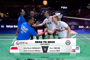 2025年 德国公开赛 F 混双 雷汉·诺法勒·库沙扬托&格罗里亚·埃马努埃莱·维德佳佳[印尼] vs [荷兰/丹麦]罗宾·塔博林&亚历山德拉·博尔