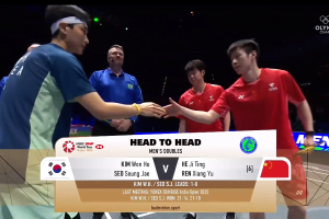 2025年 全英公开赛 SF 男双 金元浩&徐承宰[韩国] vs [中国]何济霆&任翔宇
