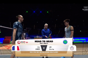 2025年 全英公开赛 SF 男单 亚历克斯·拉尼尔[法国] vs [中国台北]李佳豪