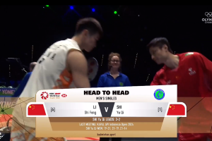 2025年 全英公开赛 SF 男单 李诗沣[中国] vs [中国]石宇奇