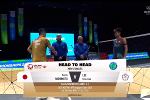 2025年 全英公开赛 QF 男单 西本拳太[日本] vs [中国台北]李佳豪