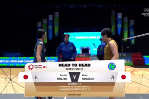 2025年 全英公开赛 QF 女单 宫崎友花[日本] vs [日本]山口茜