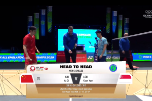 2025年 全英公开赛 QF 男单 石宇奇[中国] vs [新加坡]骆健佑