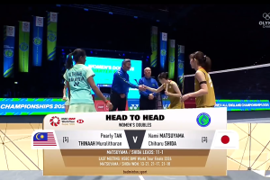 2025年 全英公开赛 QF 女双 陈康乐&蒂娜·穆拉利塔兰[马来西亚] vs [日本]松山奈未&志田千阳