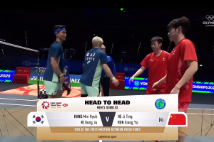 2025年 全英公开赛 QF 男双 姜珉赫&李东珠[韩国] vs [中国]何济霆&任翔宇