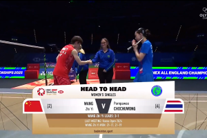2025年 全英公开赛 QF 女单 王祉怡[中国] vs [泰国]李美妙