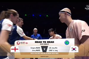 2025年 全英公开赛 QF 混双 格雷戈里·梅尔斯&珍妮·梅尔斯[英格兰] vs [韩国]李钟民&蔡侑玎