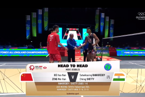 2025年 全英公开赛 R16 谢浩南&曾维瀚[中国] vs [印度]萨特维克·赛拉杰·兰基雷迪&奇拉格·钱德拉谢卡尔·谢提